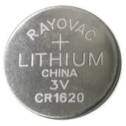 Rayovac CR1620 3V Lithium Coin Cell Battery Replaces RV1620 RV1620